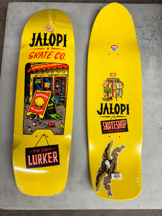 Anti-Hero Skate Shop Day 2026 - JALOPI 'SHOP LURKER' - 9.18" Skateboard Deck