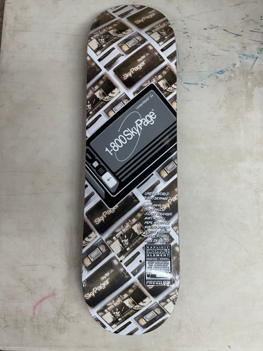 Underworld Element Sky Pager II Skate Shop Day EX7 Skateboard Deck 8.5