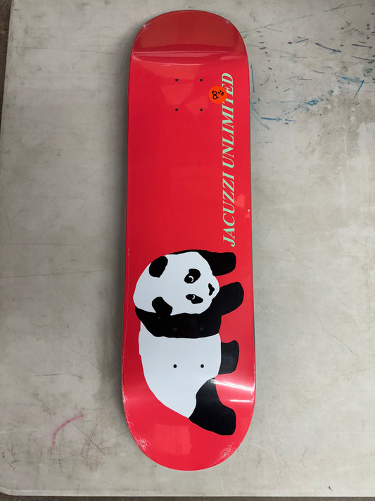 Jacuzzi Skate Shop Day 2026 Panda Skateboard Deck 8.25