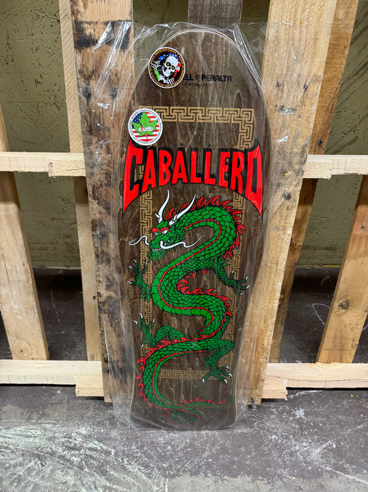 **Warehouse Find** Powell Peralta Steve Caballero Brown Stain Chinese Dragon Old School Reissue Skateboard Deck (Only 1!)