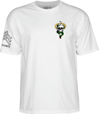 Powell Peralta Bones Brigade Mike McGill T-Shirt Old School (White)