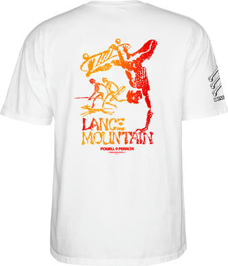 **Pre Order** Powell Peralta Bones Brigade Lance Mountain T-Shirt Old School (White)