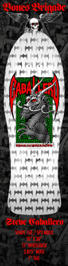 **Pre Order** Powell Peralta Bones Brigade Steve Caballero Skateboard Deck Old School
