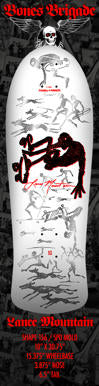 **Pre Order** Powell Peralta Bones Brigade Lance Mountain Old School Skateboard Deck
