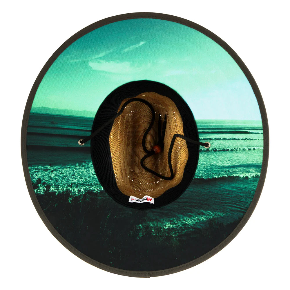 Ringed Homebreak Santa Cruz Straw Sun Hat