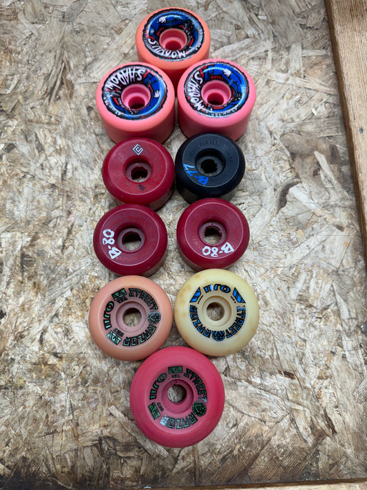 **Warehouse Find** NOS mix match wheels Kryptonics Powell Peralta OJ skateboard wheels vintage old school