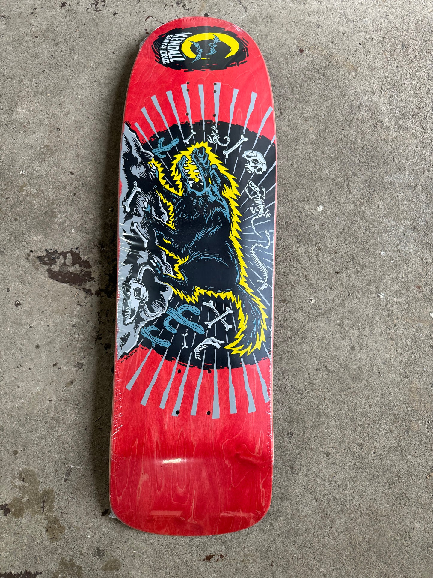 **Warehouse Find** Santa Cruz Jeff Kendall reissues Old School Skateboard Deck