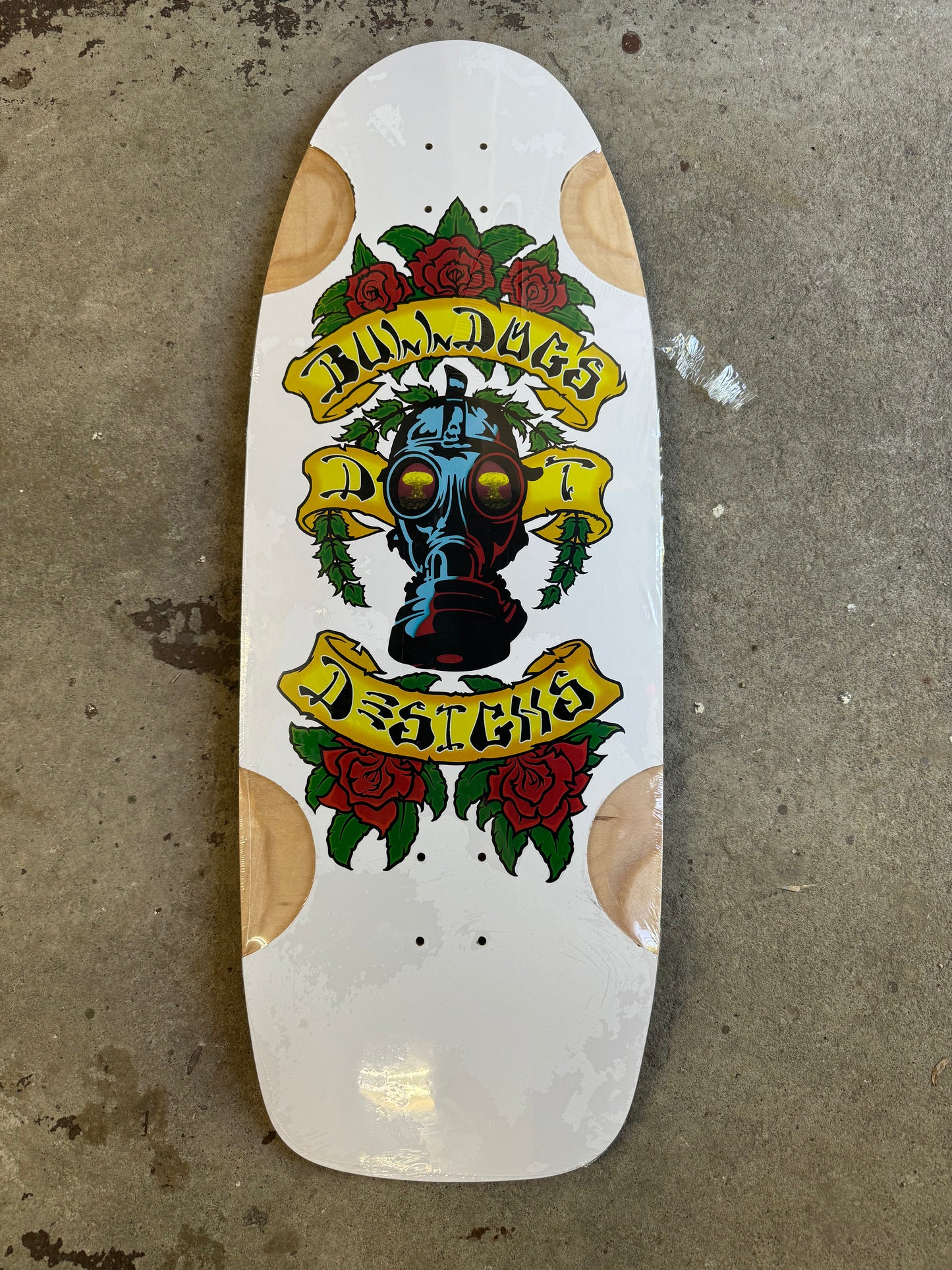 Bull Dog Skates Wes Humpston Old School Skateboard Deck minor Blem
