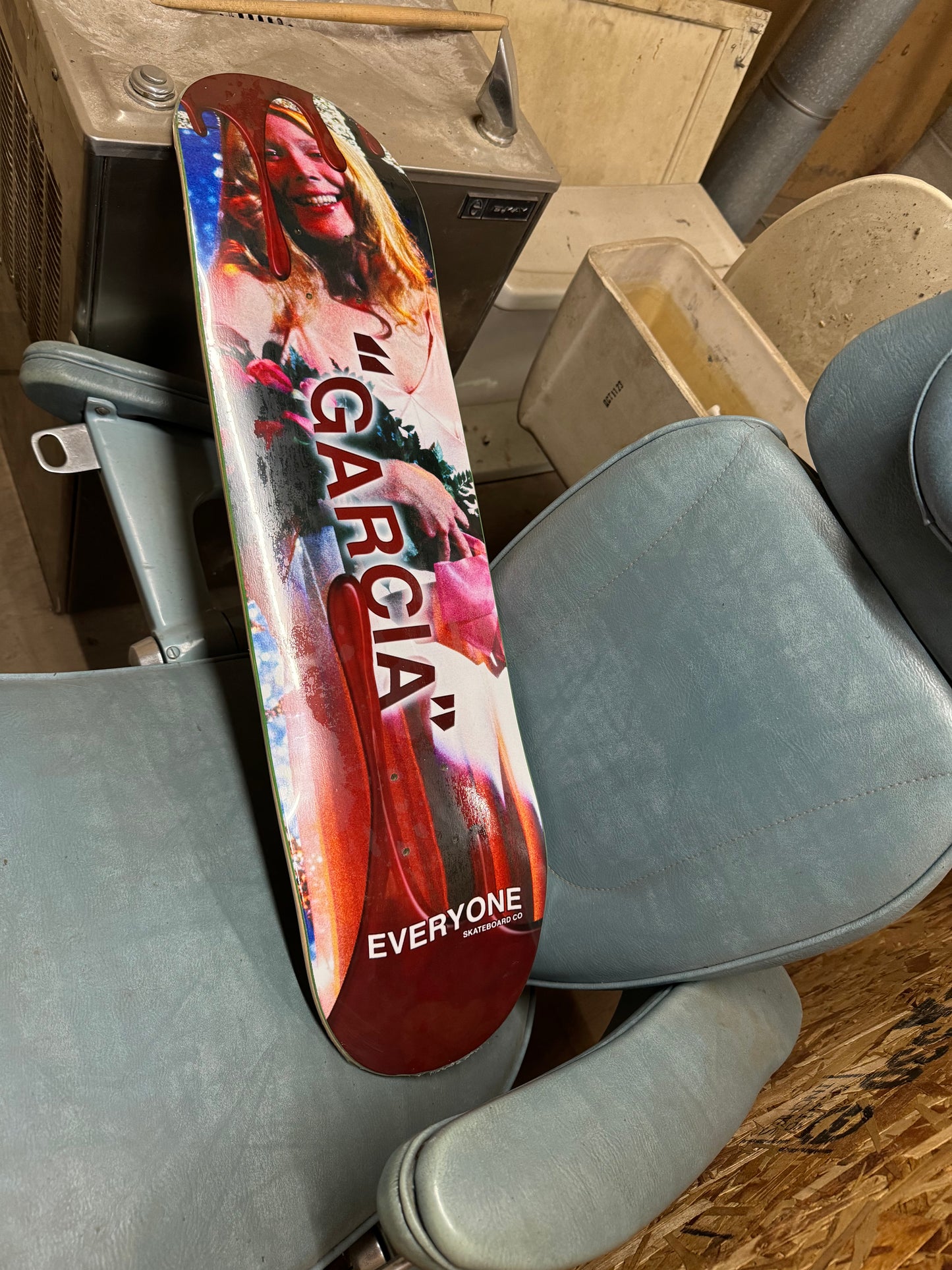 **Warehouse Find** Everyone Skateboard Co. Al Garcia Carrie Deck 1 left!