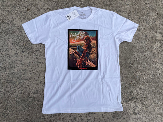 45RPM Wheels T-Shirt (White)