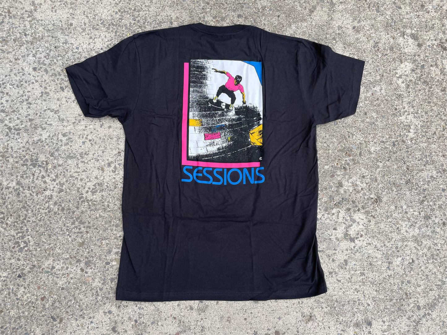 45RPM Sessions Caballero Wallride T-Shirt (Black)