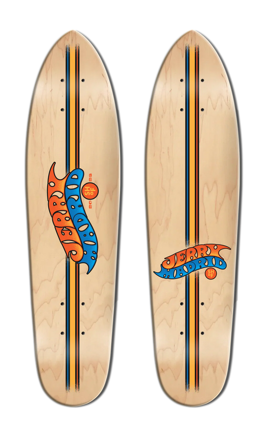 JERRY MADRID SKATEBOARD HALL OF FAME DECK - Original 1977 Shape