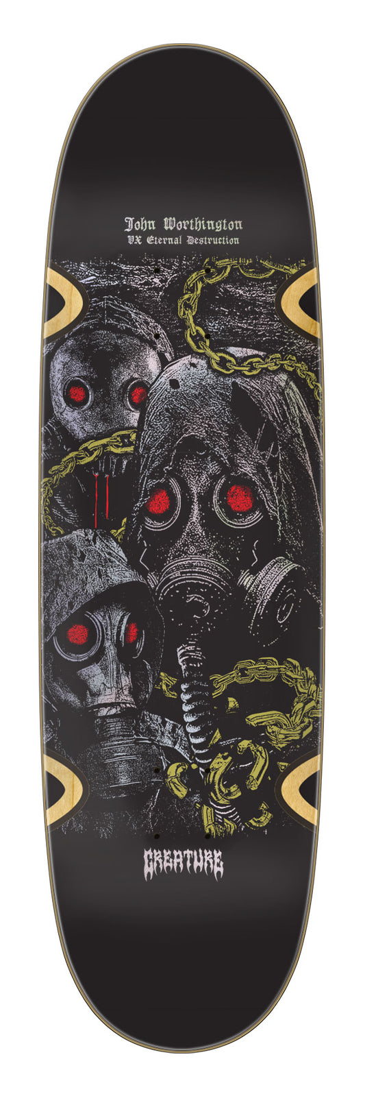 9.0in John Worthington Mortem Creature VX Skateboard Deck