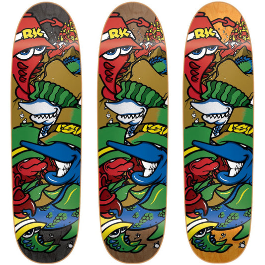 New Deal Knigge DSV Old School Reissue Deck Screened (Choose Color)
