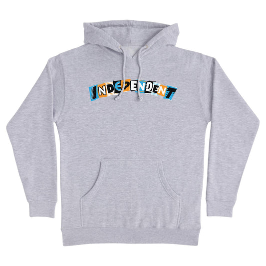 Lance Mountain Ransom Mens Independent Hoodie (Grey Heather)