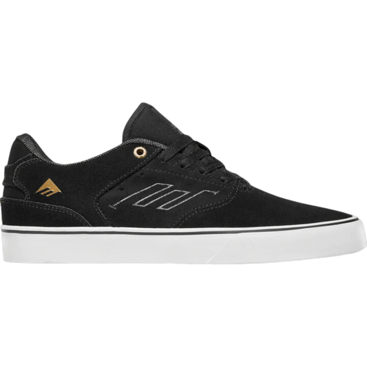 Emerica YOUTH Low Vulc Shoes FREE USA SHIPPING (Black)