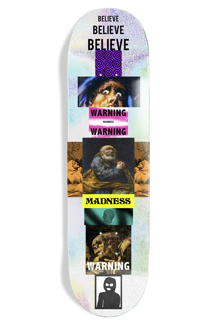 Madness Believe R7 Skateboard Deck 8.5 x 32