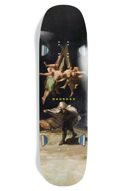 Madness Rise Above R7 Skateboard Deck 8.75 x 32.5