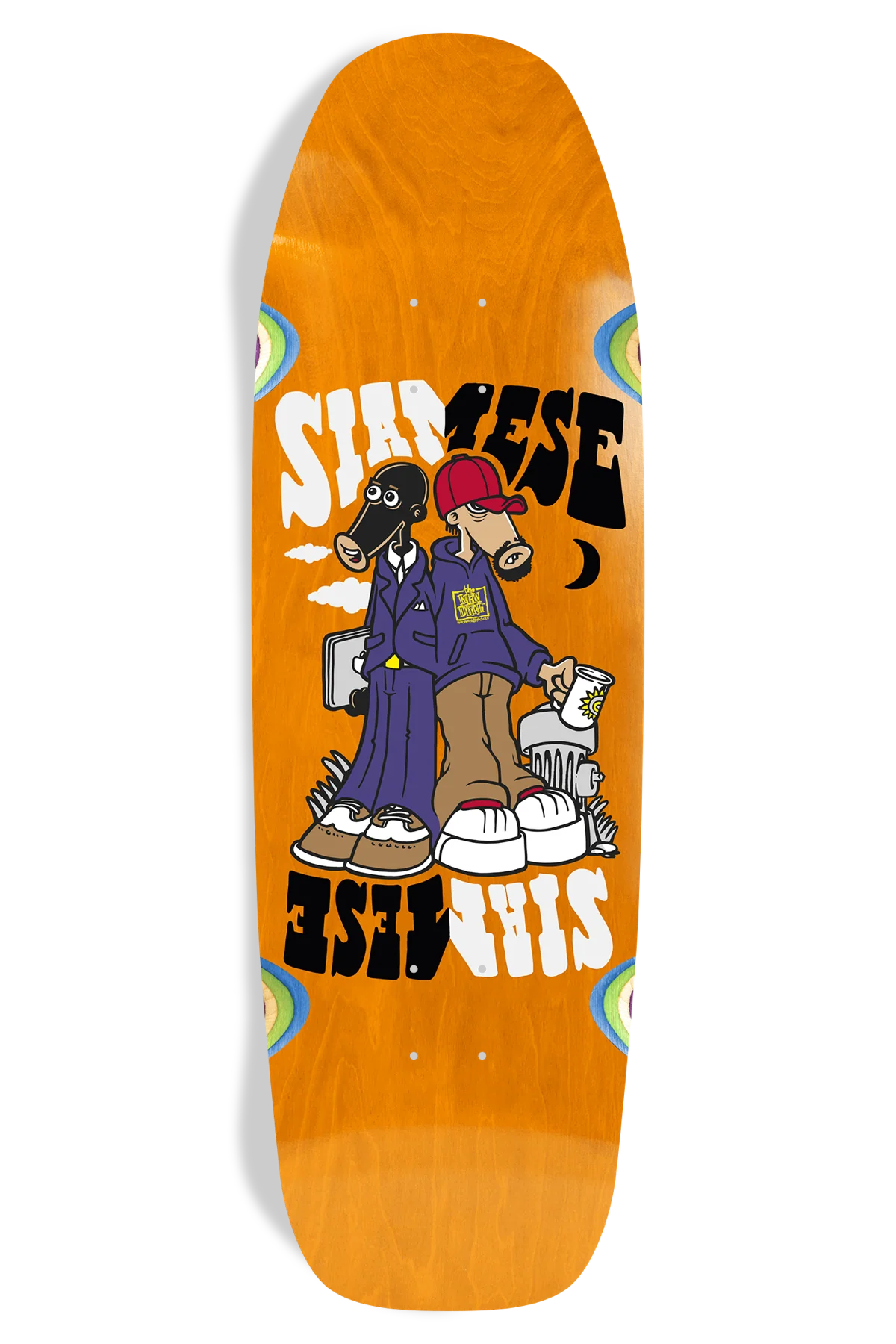 New Deal Siamese Skateboard Deck - 9.62"