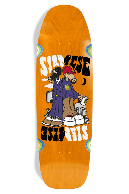 New Deal Siamese Skateboard Deck - 9.62"