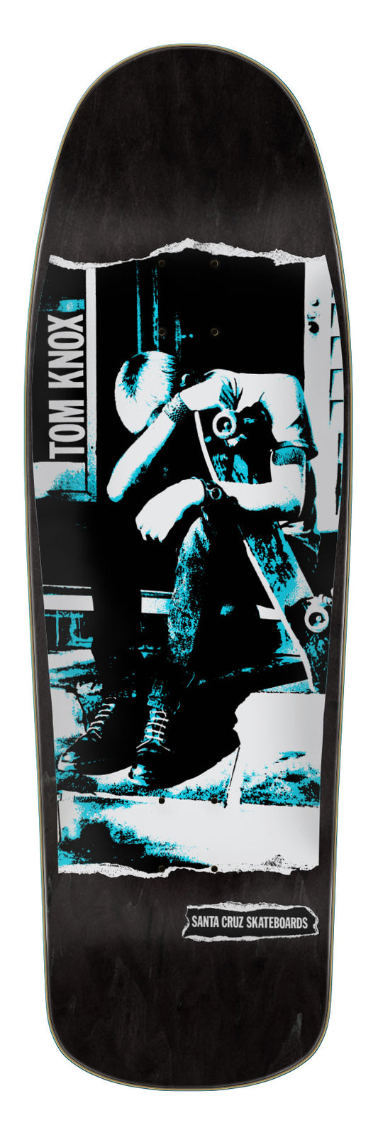 Knox Punk Reissue Skateboard Deck 9.89in x 31.75in Santa Cruz Old School