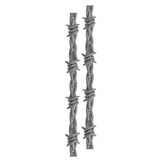 Opera Skateboards Rails Barbwire Silver 13.5"
