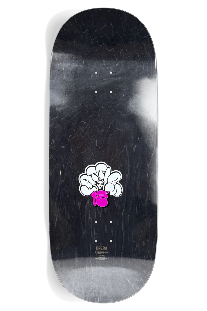 Opera Fatties Torn Spike Skateboard Deck 12" x 32.4"