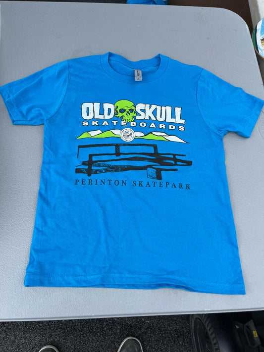 YOUTH Old Skull Skateboards Perinton/Fairport Skatepark Commemorative YOUTH T-Shirt