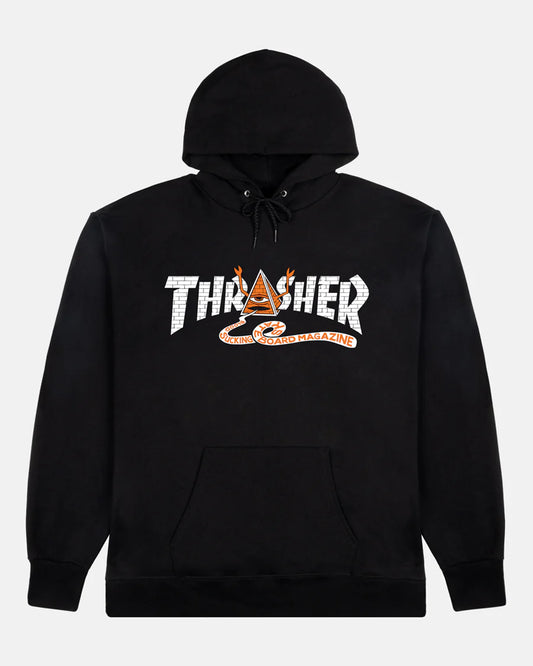 Thrasher Pyramid Hoodie (Black)
