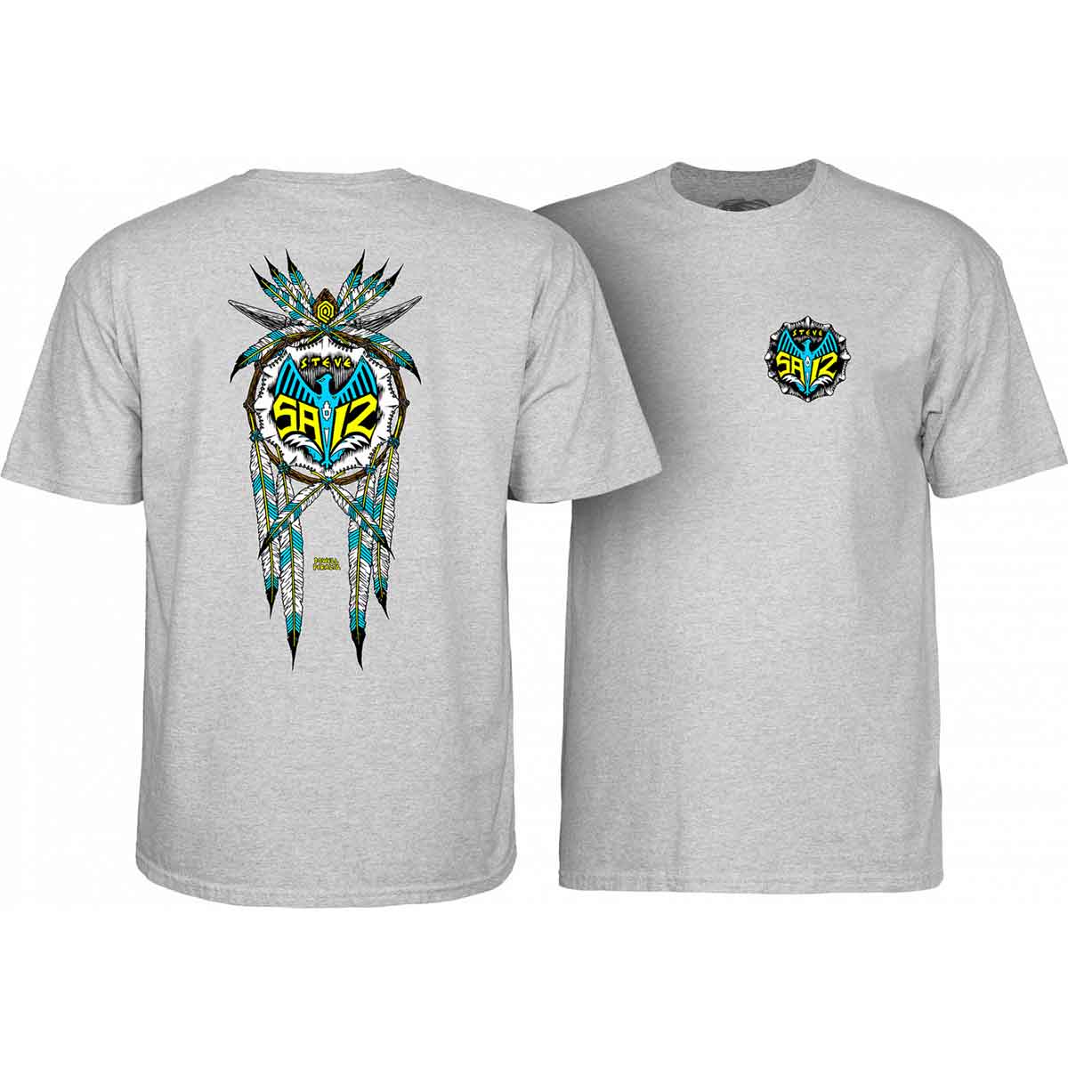 Powell Peralta Steve Saiz Totem T-Shirt (Available in 5 Colors)