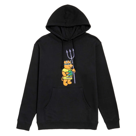 World Industries Steve Rocco III Heavyweight Hoodie Hooded Sweatshirt (Black)