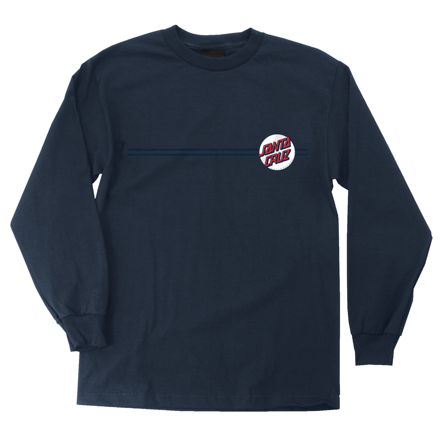 Santa Cruz Other Dot Long Sleeve Shirt (Harbor Blue)