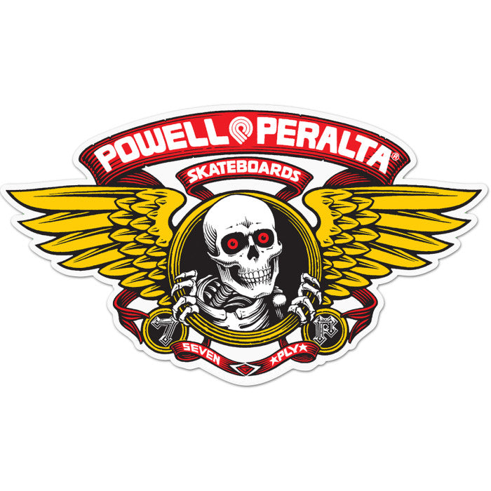 Powell Peralta Winged Ripper 5" Die-Cut Sticker - RED