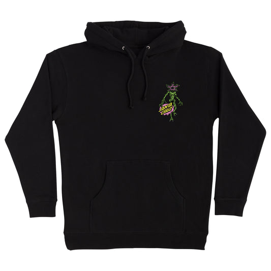 Stranger Things Demogorgon Dot Mens Santa Cruz Hoodie (Black)