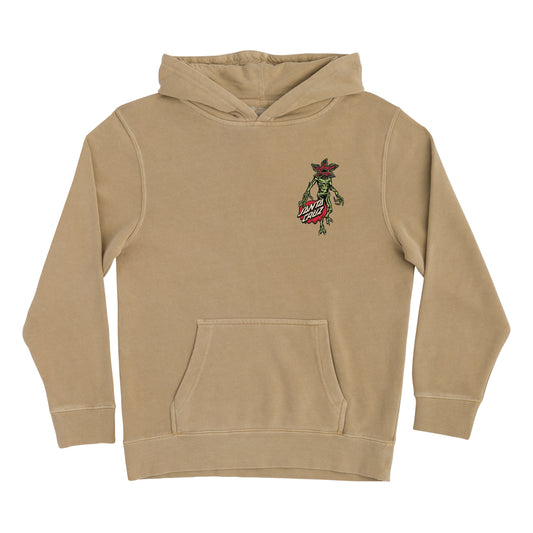 YOUTH Stranger Things Demogorgon Dot Santa Cruz Hoodie (Pigment Sand)