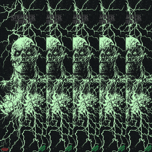 10in Stranger Things Vecna Glow In The Dark Mob Skateboard Griptape (1 Sheet)