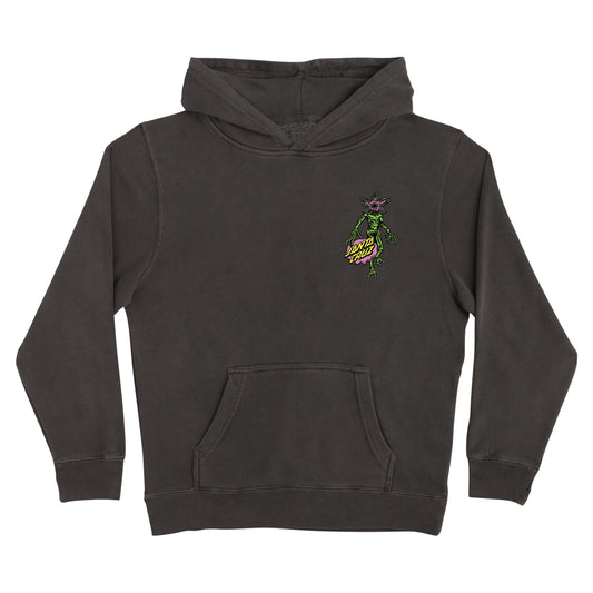 YOUTH Stranger Things Demogorgon Dot Santa Cruz Hoodie (Pigment Black)