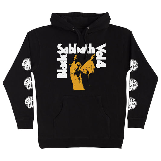 Black Sabbath Vol 4 Mens OJ Hoodie (Black)