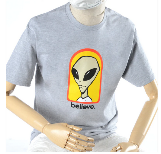 Alien Workshop Believe T-Shirt (Heather Gray)