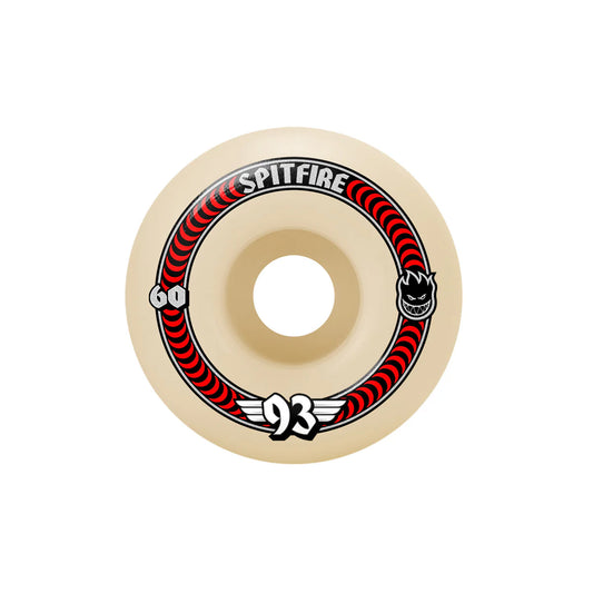 Spitfire Formula Four 60mm Classic Skateboard Wheels 93DU (Set of 4)