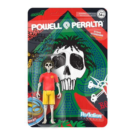 Super7 Powell Peralta Wave 3 Steve Steadham ReAction Figure