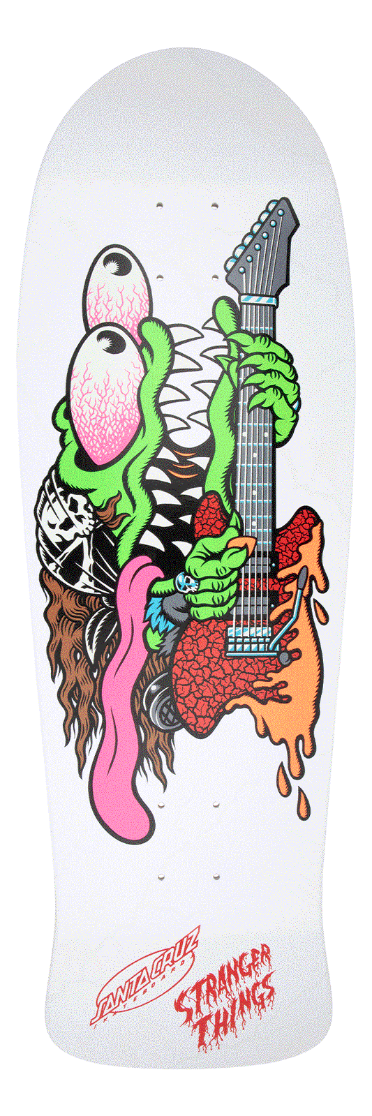 10.1in Stranger Things Meek Eddie Slasher Reveal Santa Cruz Skateboard Deck