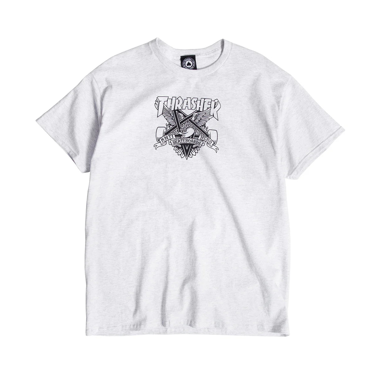Thrasher X Antihero Eaglegram T-Shirt (Ash Grey)