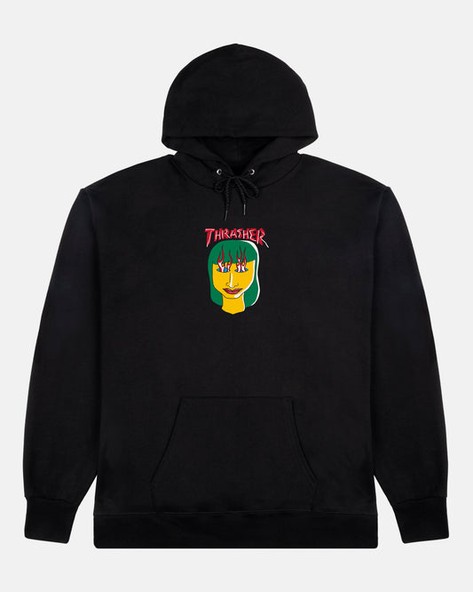 Thrasher Talk Shit Pullover Hoodie (Black)