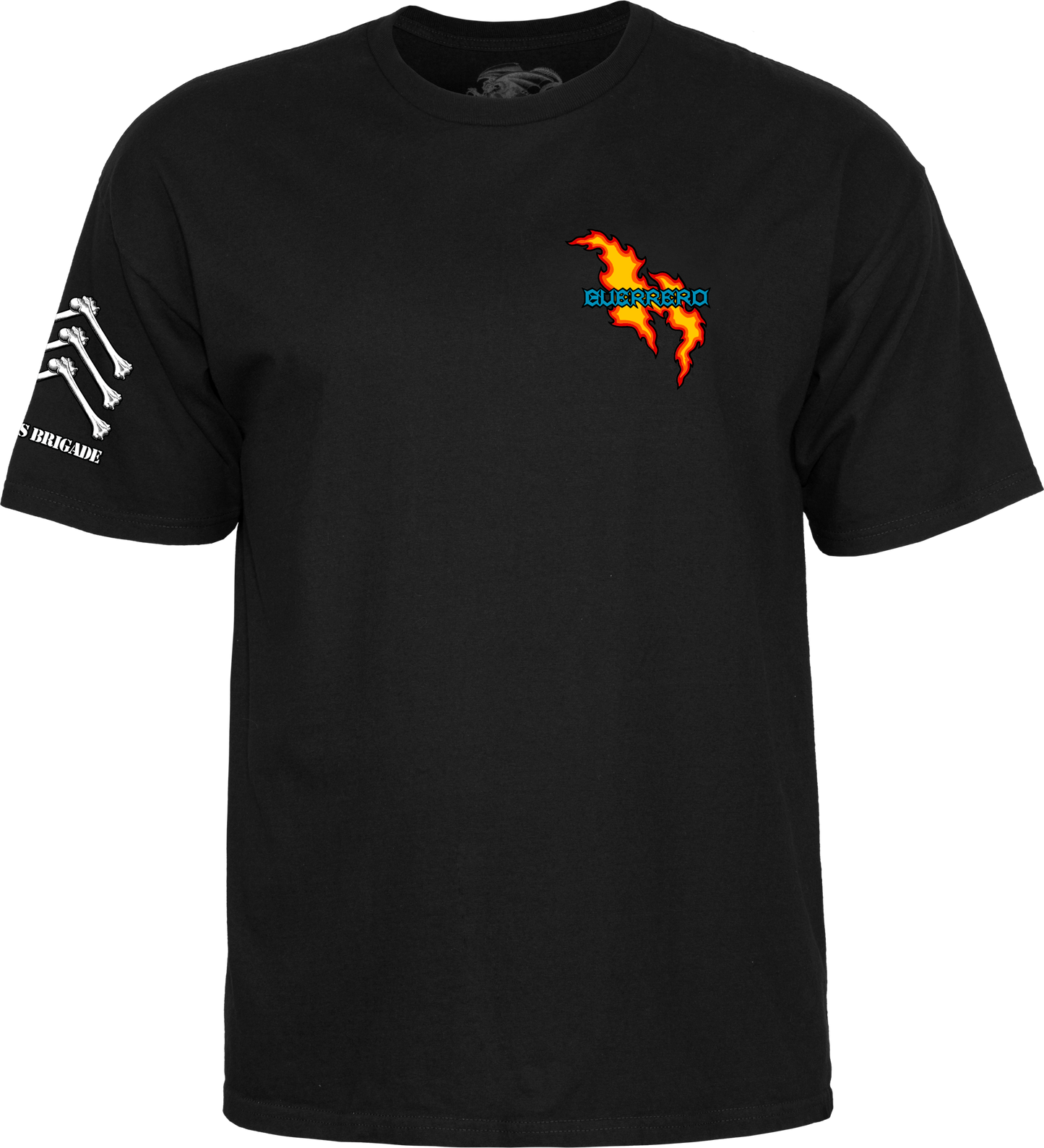 Powell Peralta Bones Brigade Tommy Guerrero T-Shirt Old School (Black)
