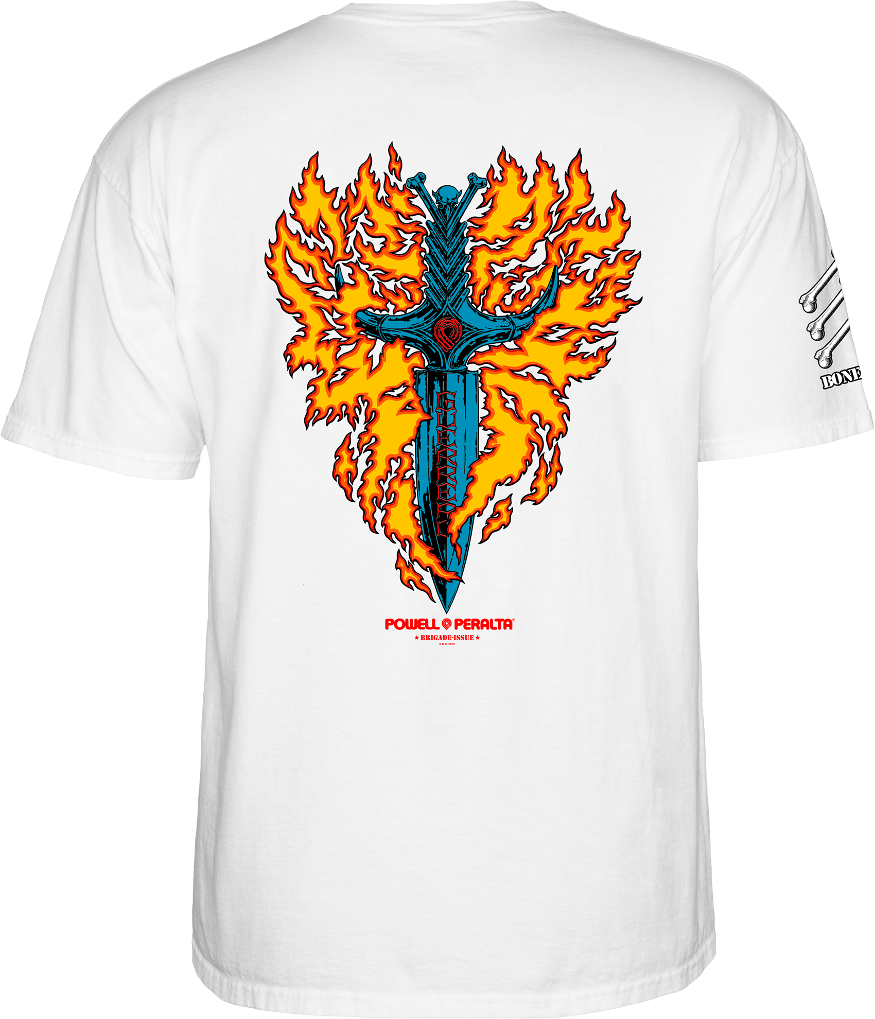 Powell Peralta Bones Brigade Tommy Guerrero T-Shirt Old School Powell Peralta Bones Brigade Tommy Guerrero T-Shirt Old School