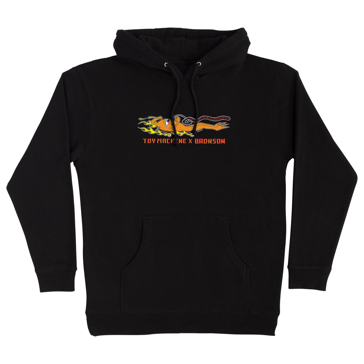 Bronson x Toy Machine Mens Hoodie (Black)