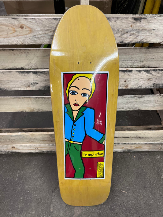 **FLASH SALE** New Deal Templeton Man Old School Reissue Deck Heat Transfer V-Ply IN STOCK!