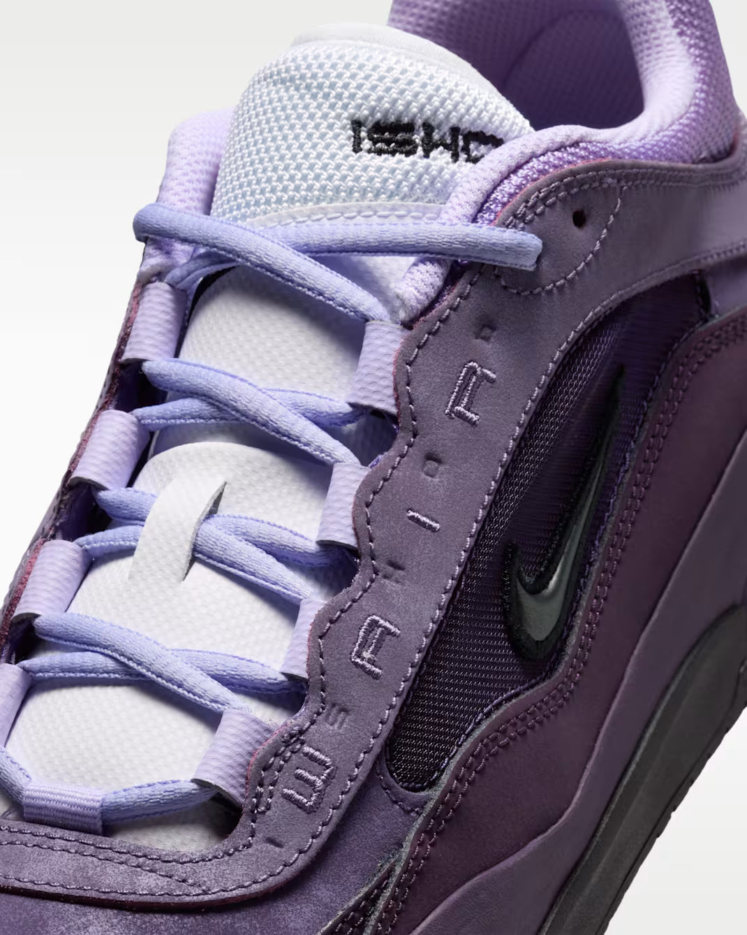 Nike SB Air Max Ishod Skateboard Shoes - Grand Purple/Blk-Purple
