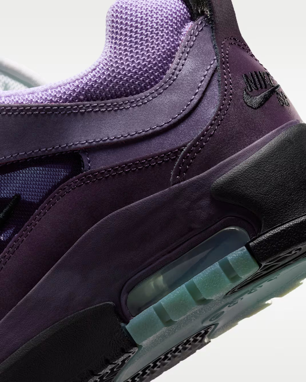 Nike SB Air Max Ishod Skateboard Shoes - Grand Purple/Blk-Purple